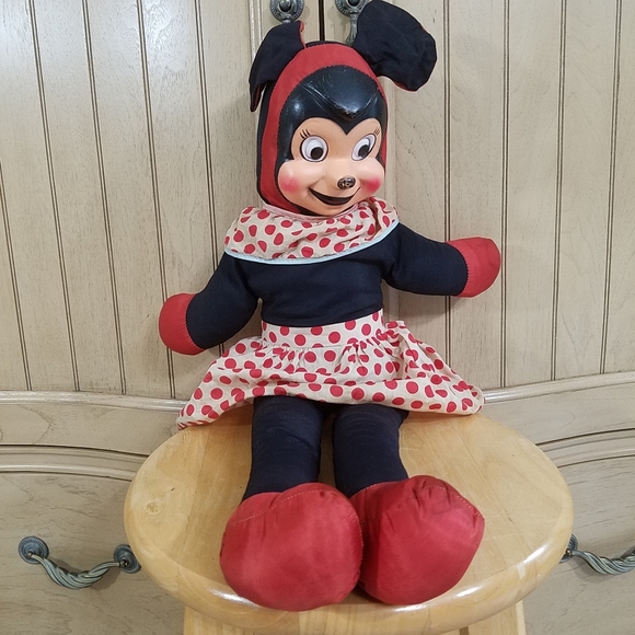 Vintage Mini Mouse Doll